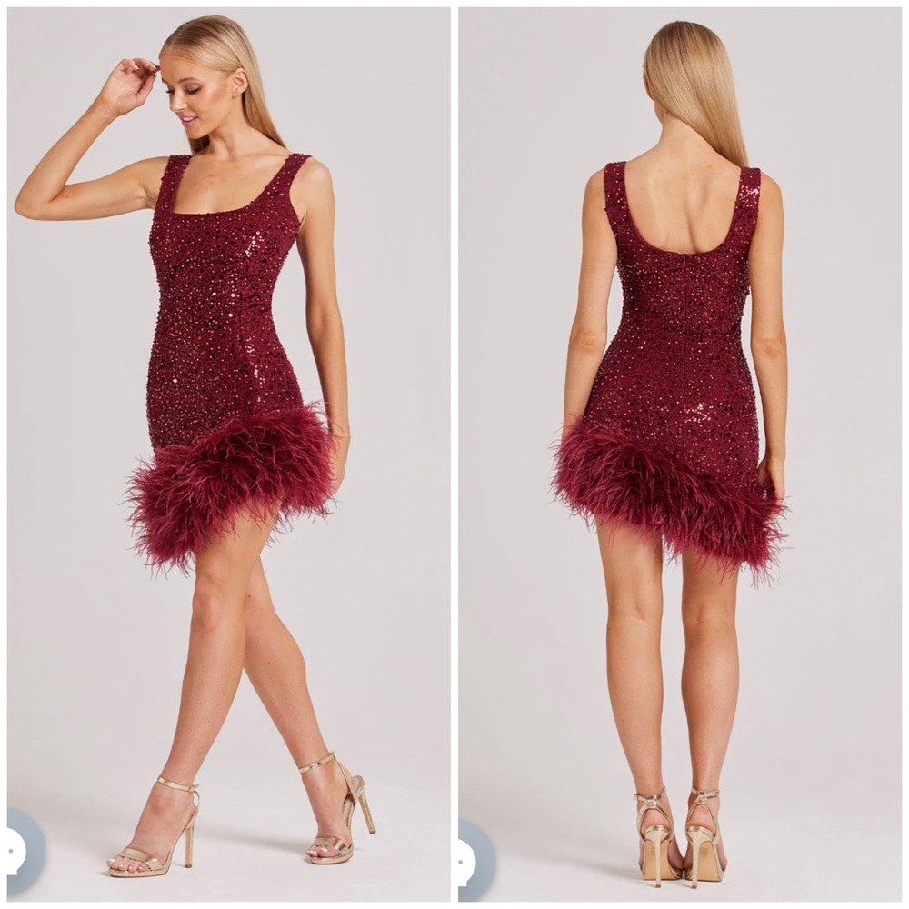 Worn once! Nadine Merabi Elvie dress sequin